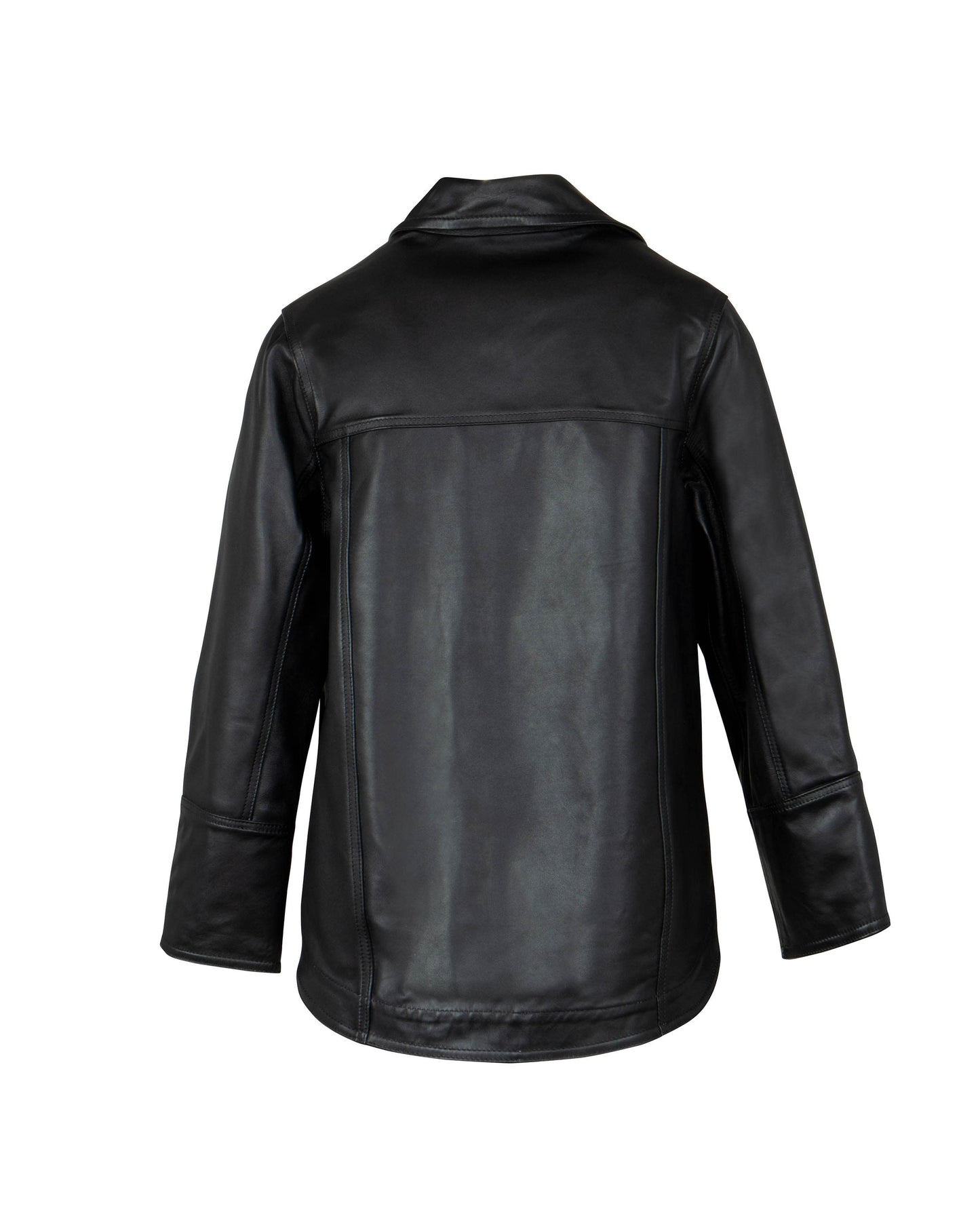 LEATHER JACKET IN BLACK FOR WOMEN